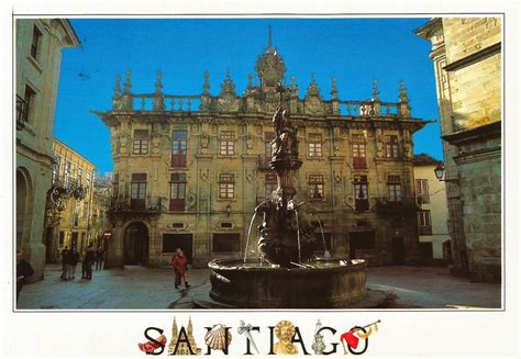 Postcards on My Wall: Santiago de Compostela (Old Town), Spain (UNESCO)