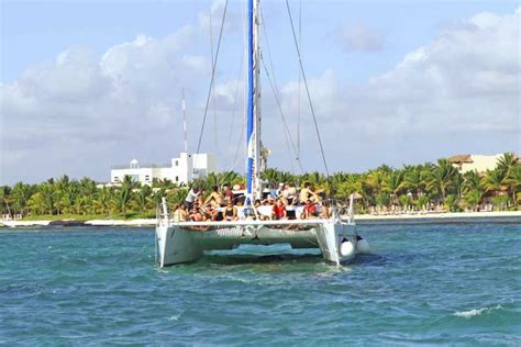 Riviera Maya: Catamaran at Maroma Beach & Reef Snorkel | GetYourGuide