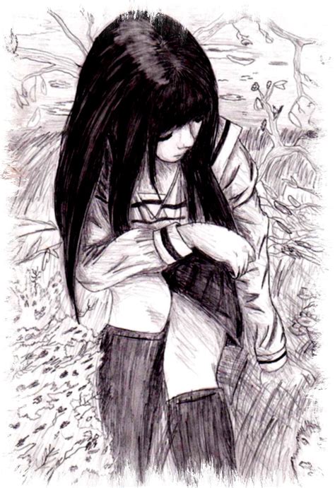 Lonely Girl Drawing at GetDrawings | Free download