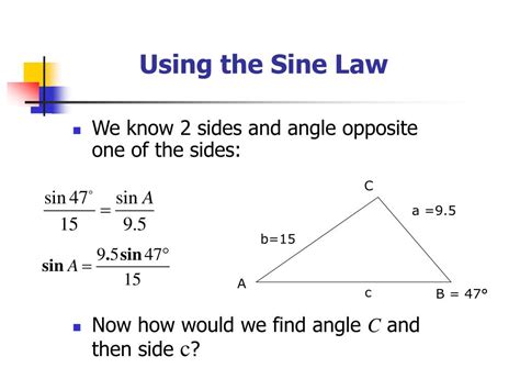 PPT - Law of Sines PowerPoint Presentation, free download - ID:5545114