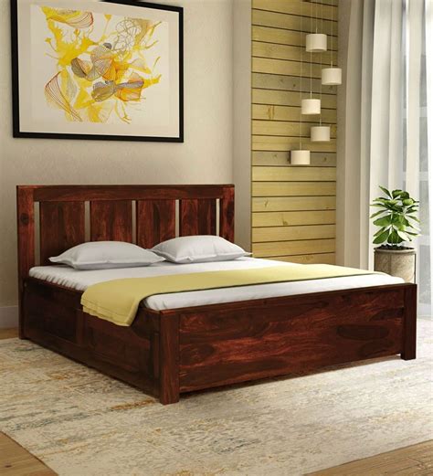 Top Solid Wood King Size Bed