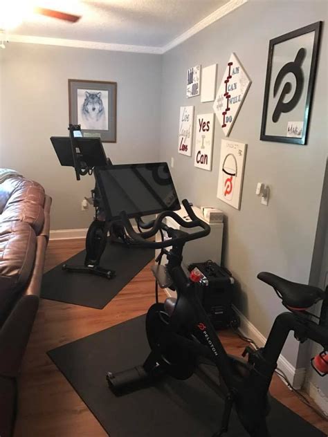 Peloton Bike Home Rider Living Room Setup