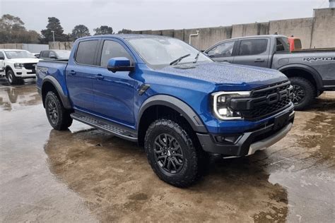 Here are six 2023 Ford Ranger Raptor colors in the metal