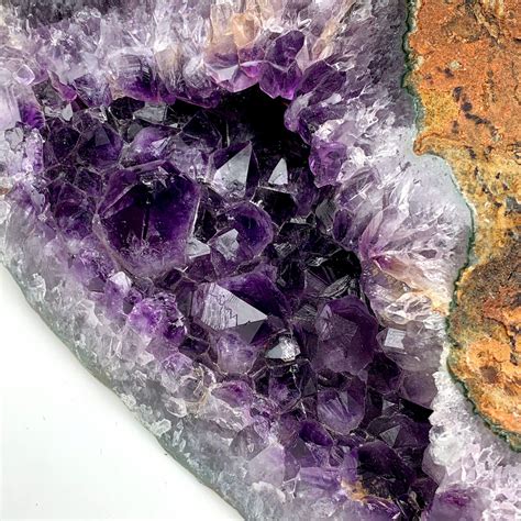 💜XXL Deep Purple AMETHYST GEODE Display Specimen From Uruguay💜 Take a ...