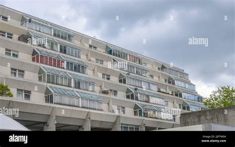 Brunswick Centre Apartments, London UK Stock Photo - Alamy