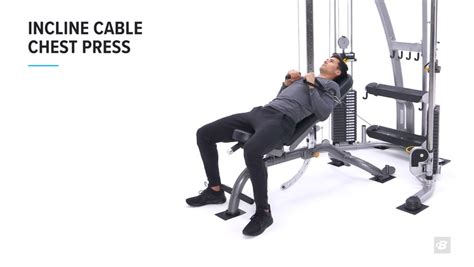 Incline cable chest press | Exercise Videos & Guides | Bodybuilding.com