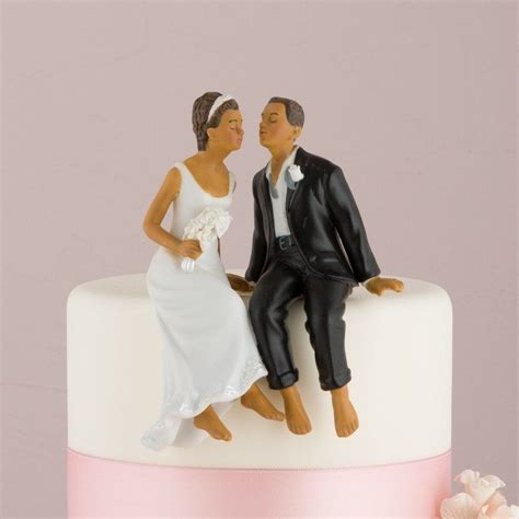 16 Black Couple Wedding Cake Toppers to Personalize Your Cake | Bride ...