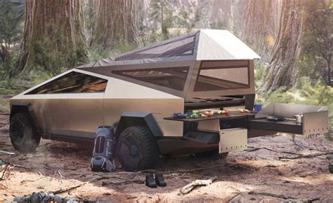 Tesla Cybertruck Camper is Actually a Great Idea - TechEBlog