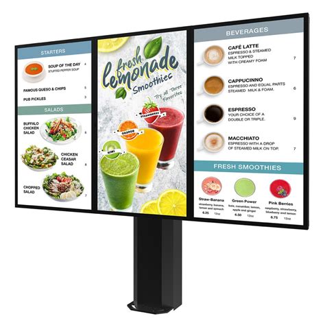 Peerless-AV® Introduces Universal Outdoor Digital Menu Boards for QSR ...