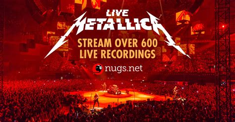 Metallica on Twitter: "Stream over 600 Live Metallica shows, now ...