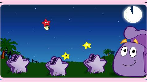 Dora the Explorer - Star Catching [Game & Play!] - YouTube