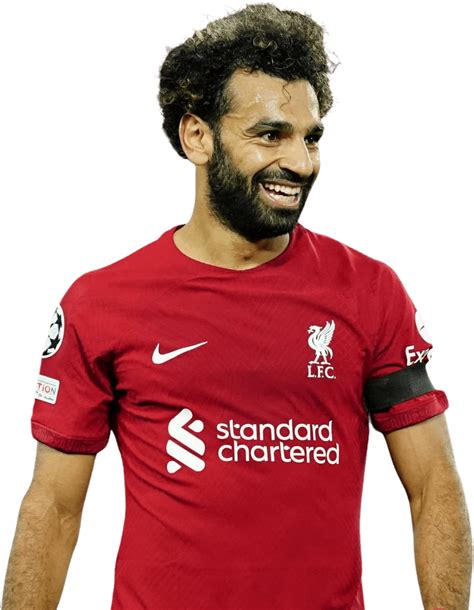 Mohamed Salah Liverpool football render - FootyRenders