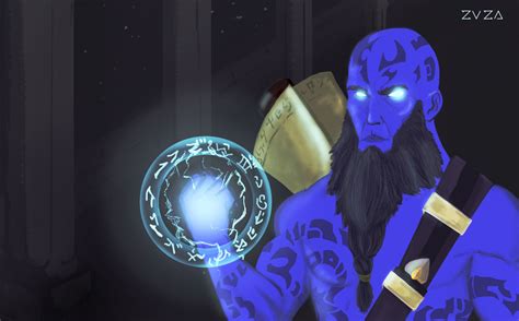 ArtStation - Ryze, The Rune Mage