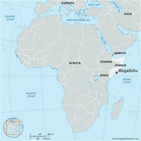 Africa Map With Just Capitals