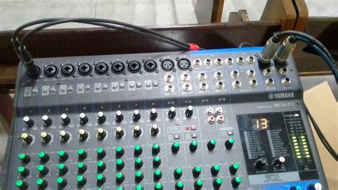 Yamaha Mg16xu Mixer Tutorial