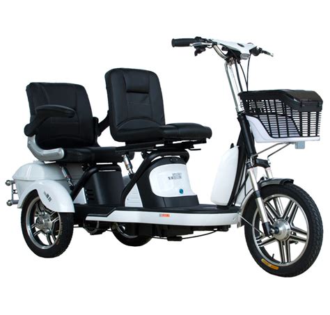 two seat electric cargo bike bicycle electric tricycle for wholesale