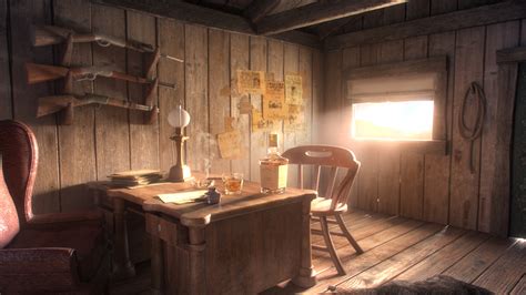 ArtStation - Sheriff's Office