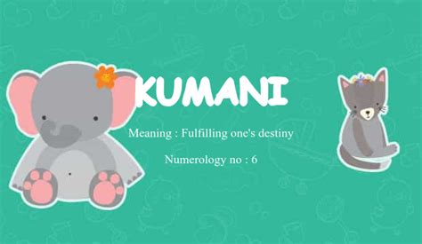 Kumani Name Meaning