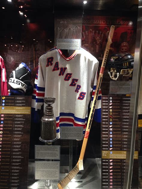 Nick Kypreos jersey/Stanley Cup replica #HHOF #NYR | New york rangers ...