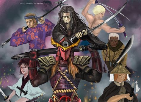 ArtStation - The seven samurai