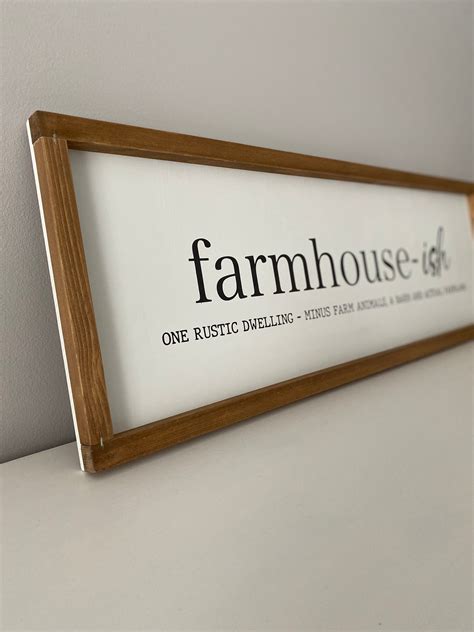 Farmhouse Sign,rustic Decor,farmhouse-ish,wall Decor,wooden,painted ...