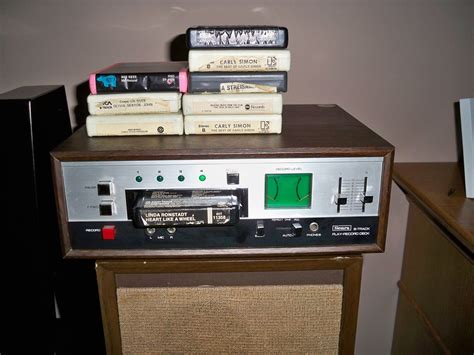 Vintage Sears 8 Track Tape Player/ Recorder