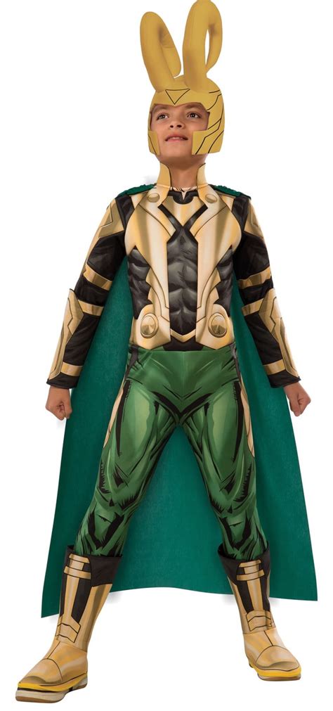 Marvel Deluxe Loki Costume for Kids - Walmart.com