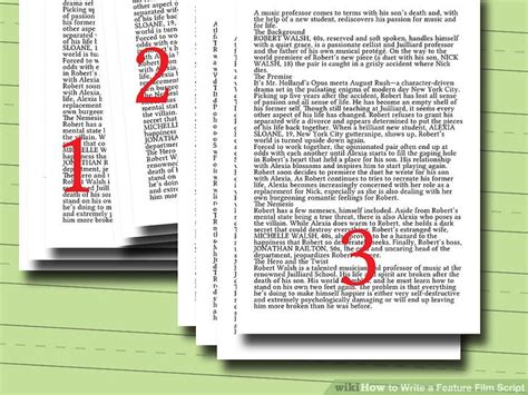 How to Write a Feature Film Script: 14 Steps (with Pictures)