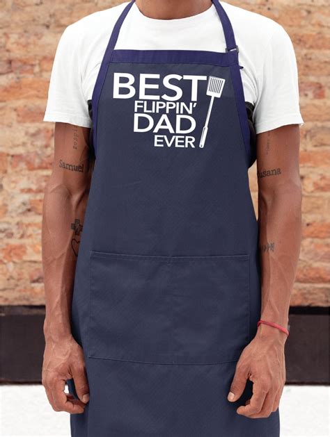 Bbq Dad Apron Grill Dad Apron Best Dad Ever Apron Funny BBQ - Etsy