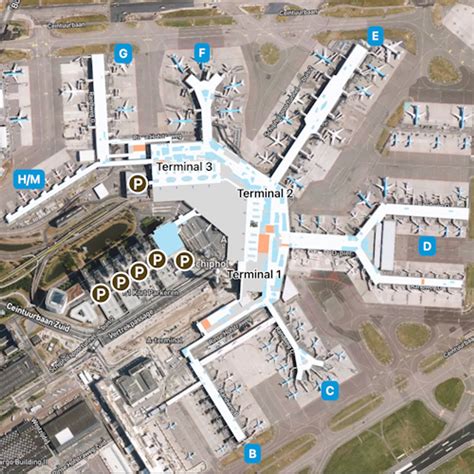 Amsterdam Airport Map: Guide to AMS's Terminals