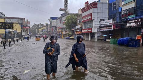 Cyclone Michaung: Five killed in Chennai amid heavy rain; airfield ...