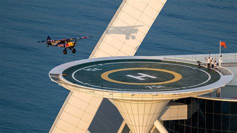 Watch: In 'world's first', pilot lands plane on Dubai's Burj Al Arab ...