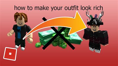 (ROBLOX) HOW TO MAKE YOUR OUTFIT LOOK RICH - YouTube