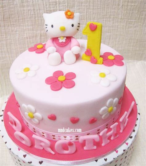 Hello Kitty 1st Birthday Cake Design in Cake Ideas by Prayface.net ...