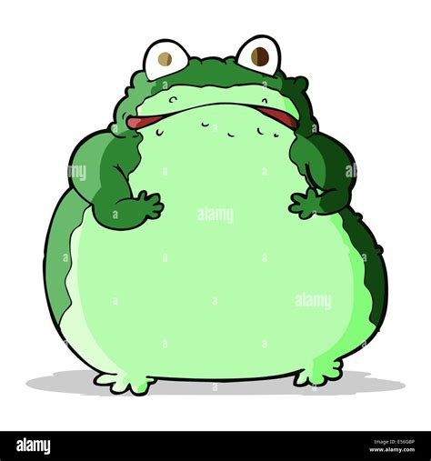 cartoon fat frog Stock Vector Image & Art - Alamy