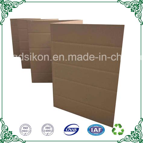 Brown Kraft Paper Corrugated Cardboard Z-Fold Fanfold Cardboard - China ...