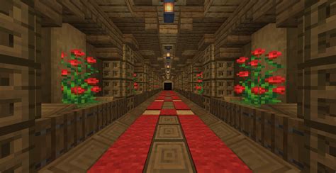 Hallway Design #1 : r/Minecraftbuilds