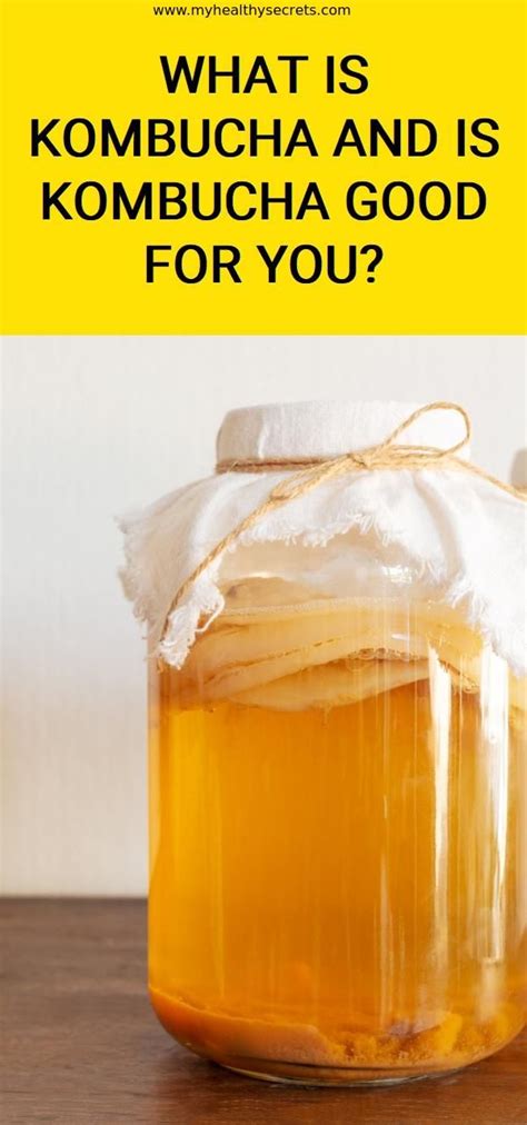 What Is kombucha And Is Kombucha Good For You? – My Healthy Secrets ...