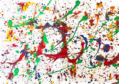 Qube | Pollock Drip Painting