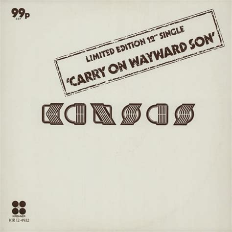 Kansas - Carry On Wayward Son (1978, Vinyl) | Discogs