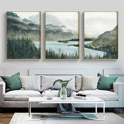 Wall Art - Landscape 3 Sets - Poster Prints -Canvas Prints - Art Prints ...