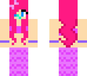 cute baby mermaid | Minecraft Skin