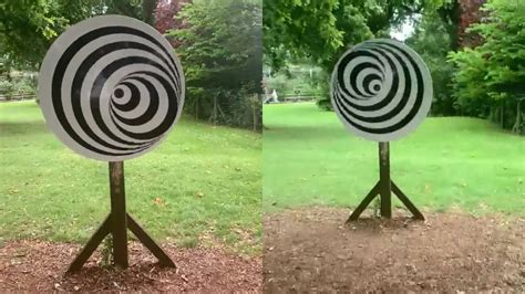 Optical Illusion: Are these rotating circles in the clip 2D or 3D ...