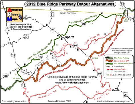 Blue Ridge Parkway Asheville Nc Map | Zip Code Map