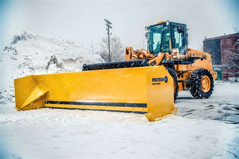 Business 12' XP42 LOADER Snow pusher boxes backhoe snow plow Express ...