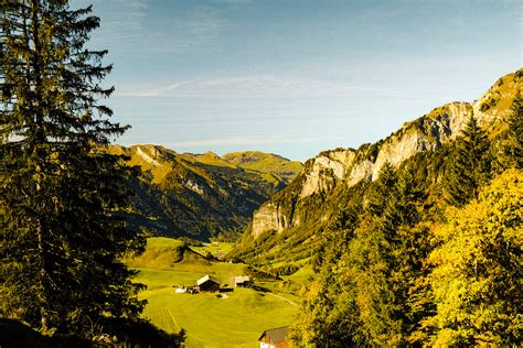 Switzerland in autumn colours on Behance