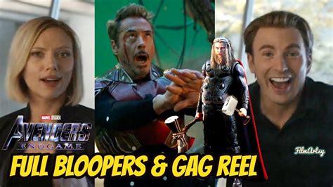 Avengers: Endgame Full Bloopers and Gag Reel | Hilarious Marvel ...