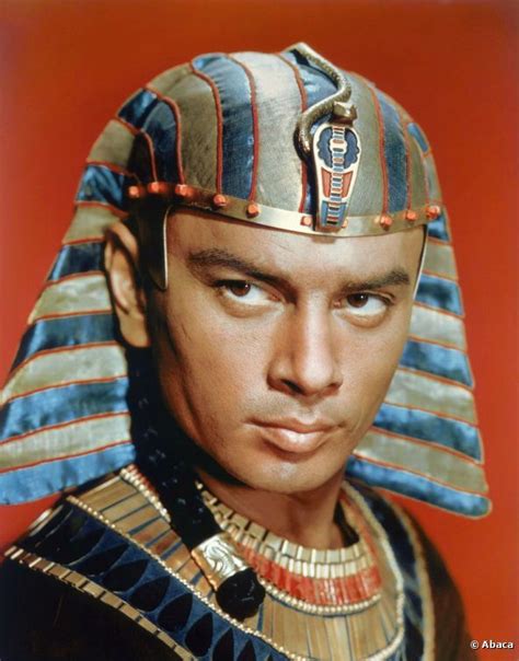 Yul Brynner looked royal in this scene of Cecil B. DeMille's 'The Ten ...