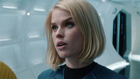 Star Trek Into Darkness' Alice Eve Is Proud Of Her NSFW Scene (Despite ...