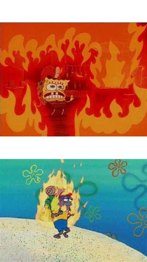 Spongebob Fire Meme Template | Images and Photos finder